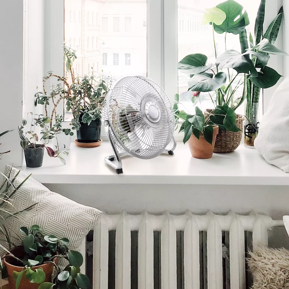 360 Degree Tilt Metal High Velocity Floor Fan
