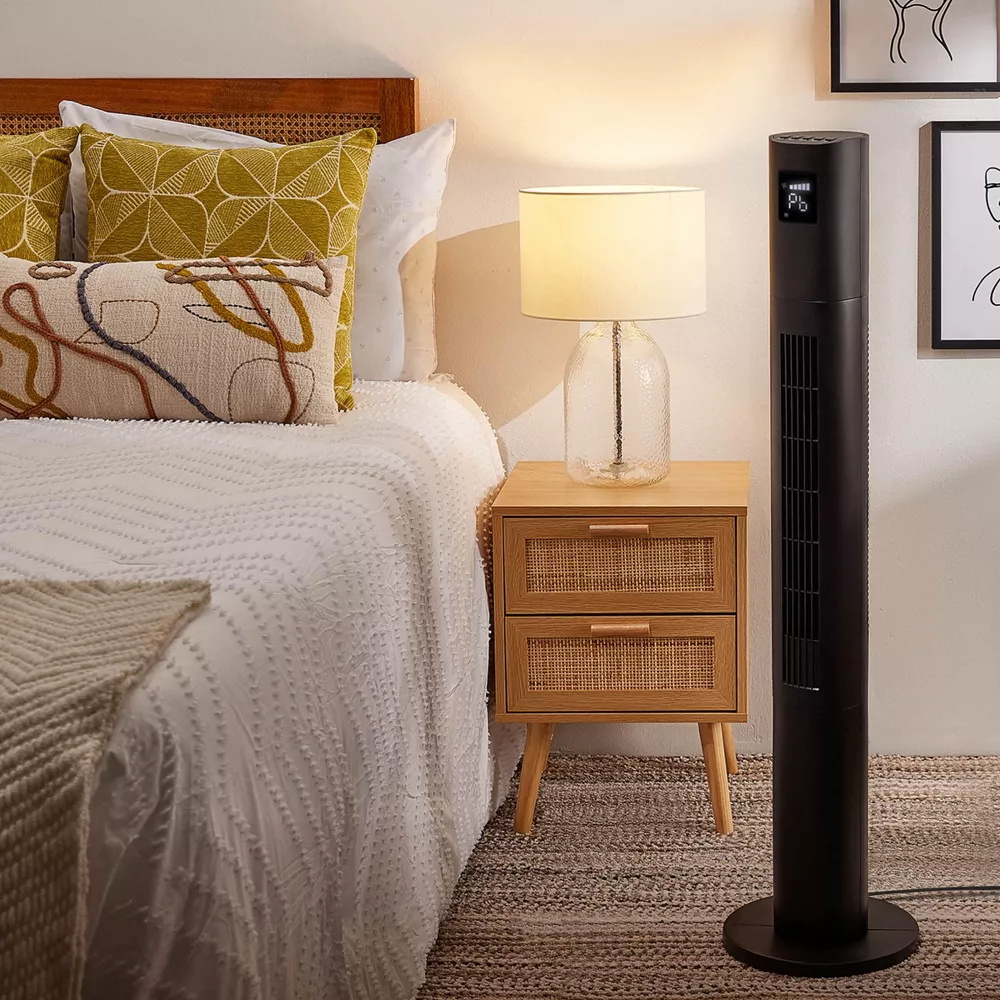 45 Inch Digital Oscillating Tower Fan with Remote Control